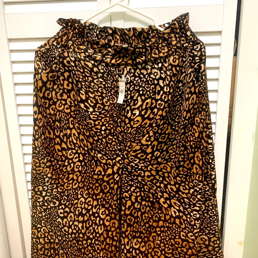 Express high rise pants